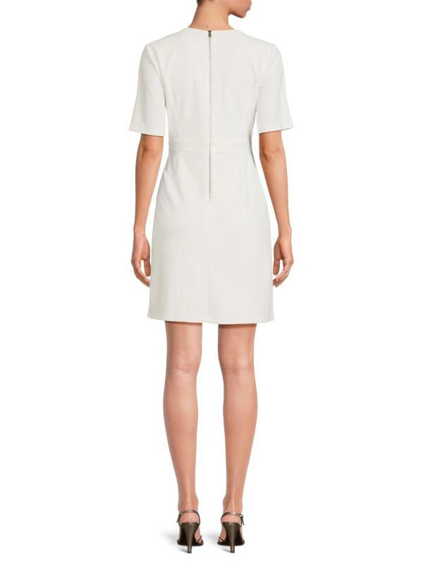 DKNY Wrap Mini A Line Dress 2