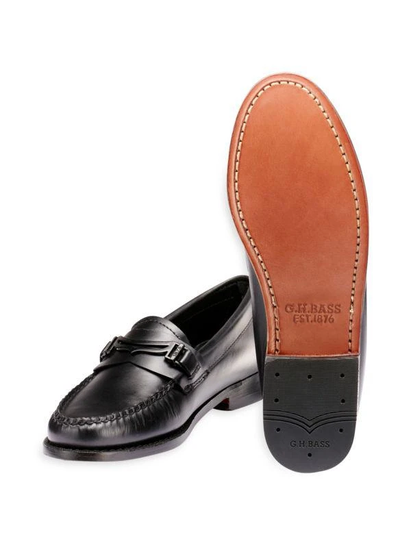 G.H. Bass Lilianna Keeper Leather Bit Loafers 6