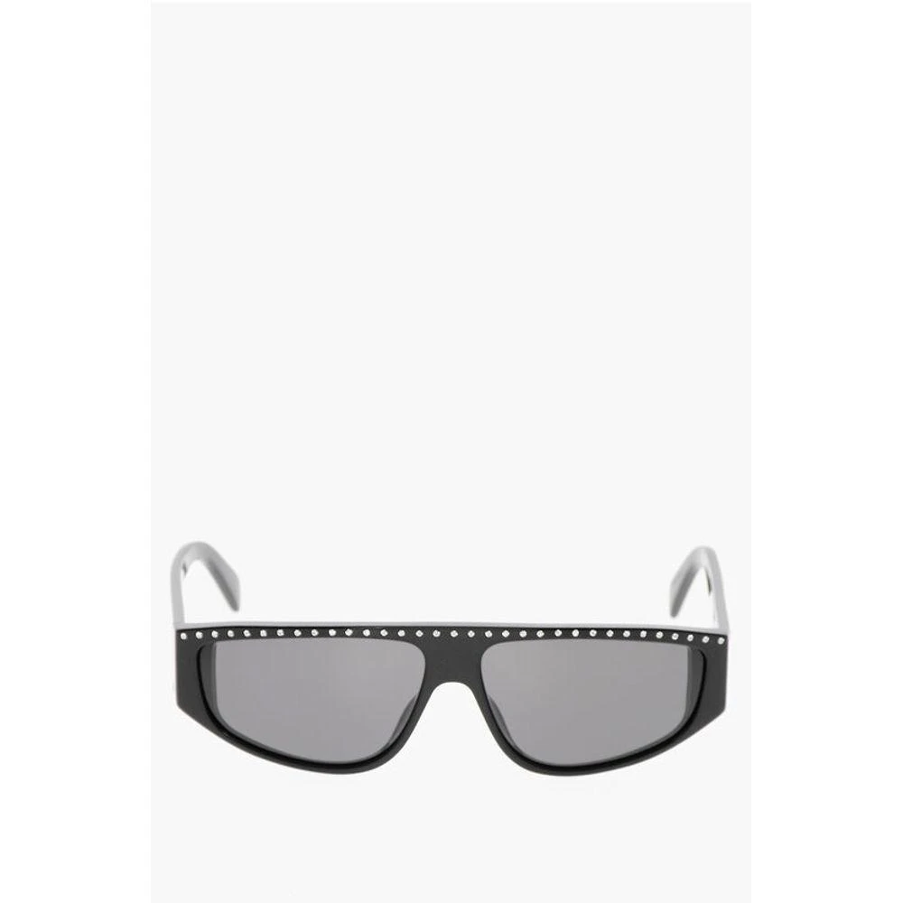 Celine Celine Solid Color Sunglasses with Rhinestone 1