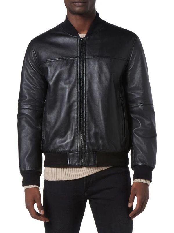Marc New York by Andrew Marc Summit Leather Bomber Jacket 3