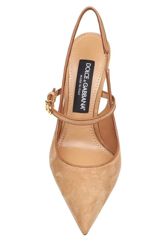 Dolce 
Gabbana Dolce 
Gabbana Pointed Toe Slingback Pumps 4