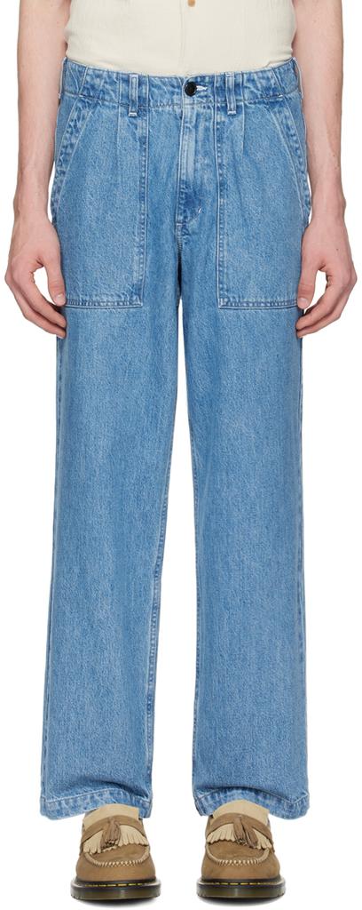 Noah Indigo Fatigue Jeans
