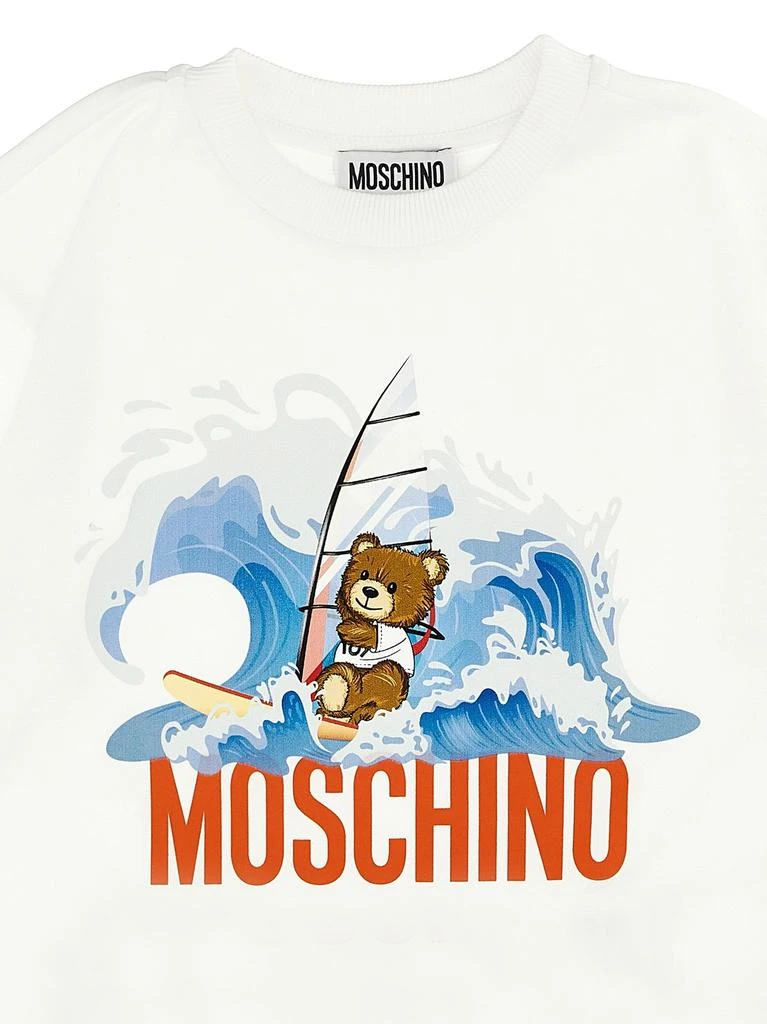 Moschino Kids Moschino Kids Logo-Print Drawstring Shorts Set 4