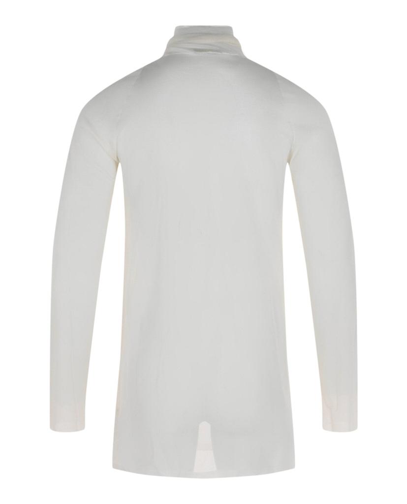 Bottega Veneta Transparent Silk Turtleneck Sweater