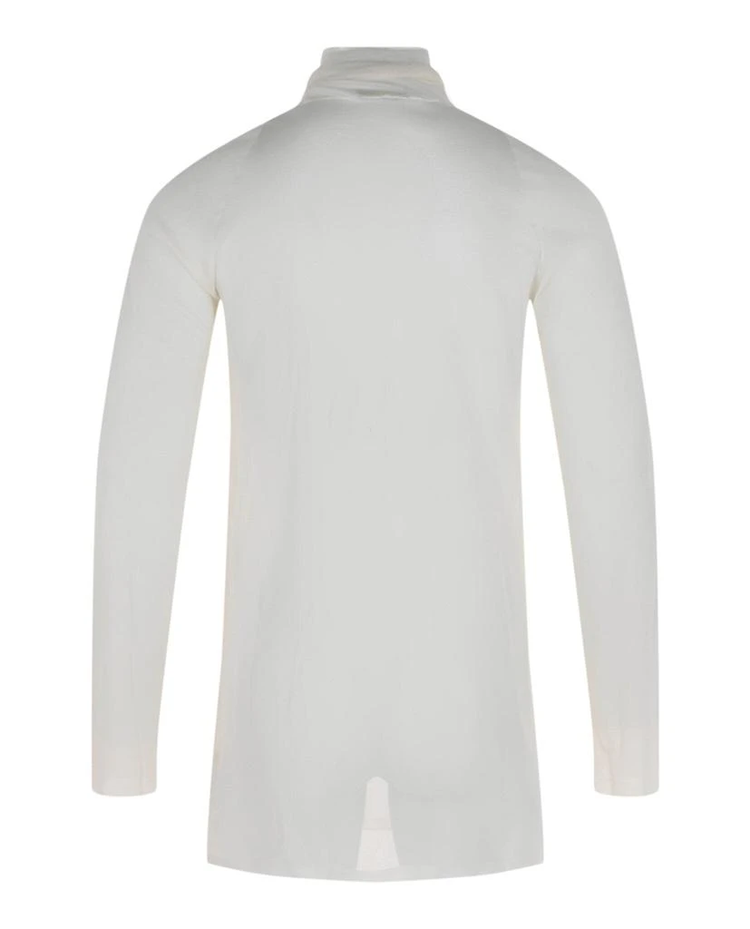 Bottega Veneta Transparent Silk Turtleneck Sweater 2