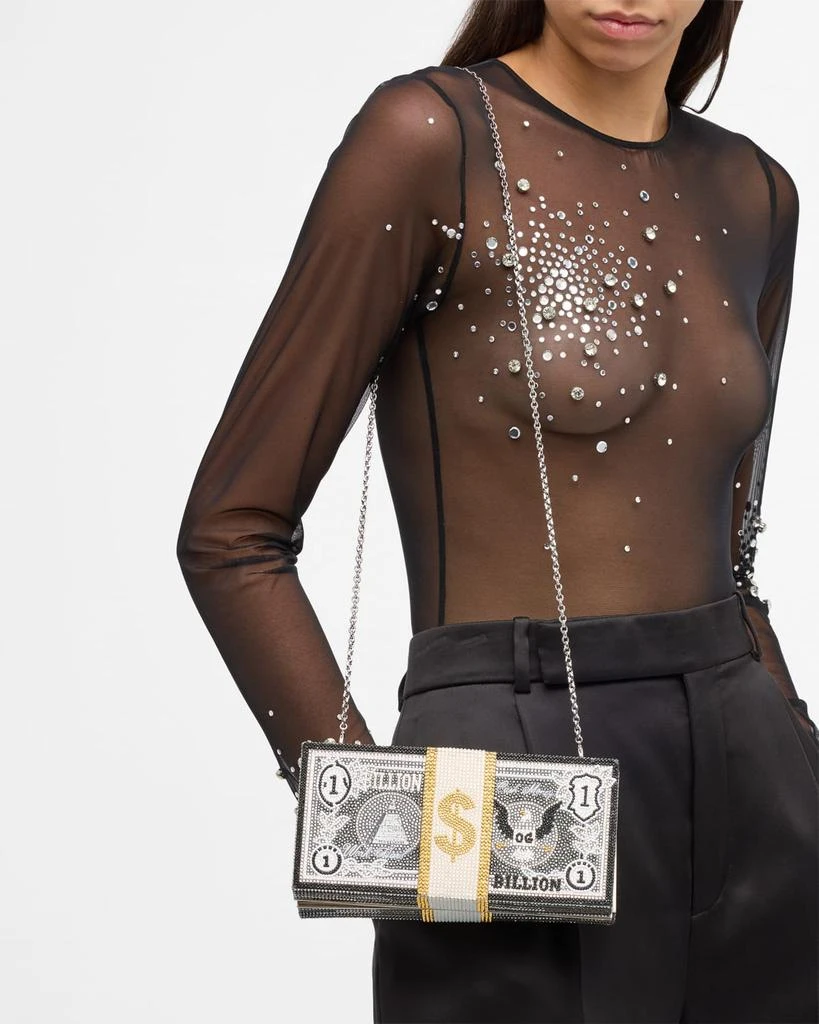 Judith Leiber Stack Of Cash Billions Clutch Bag 2