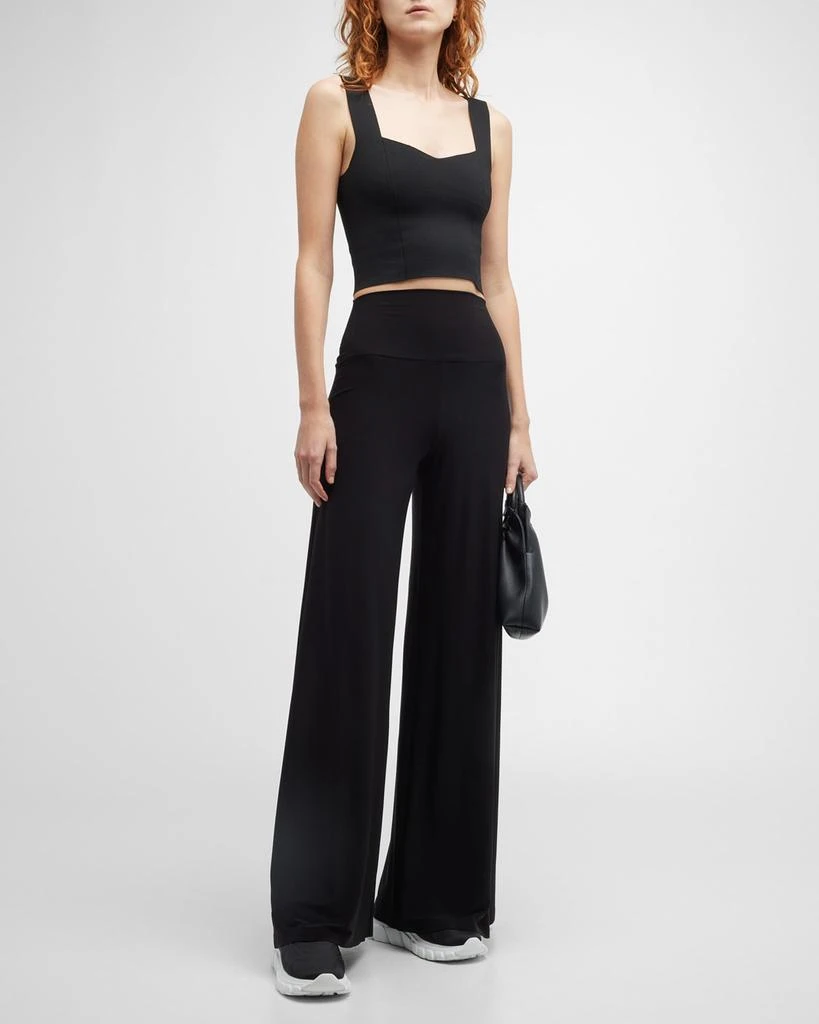 Norma Kamali Elephant Wide-Leg Pants 3