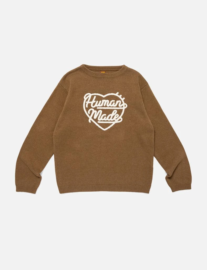 Human Made Heart Knit Sweater 1
