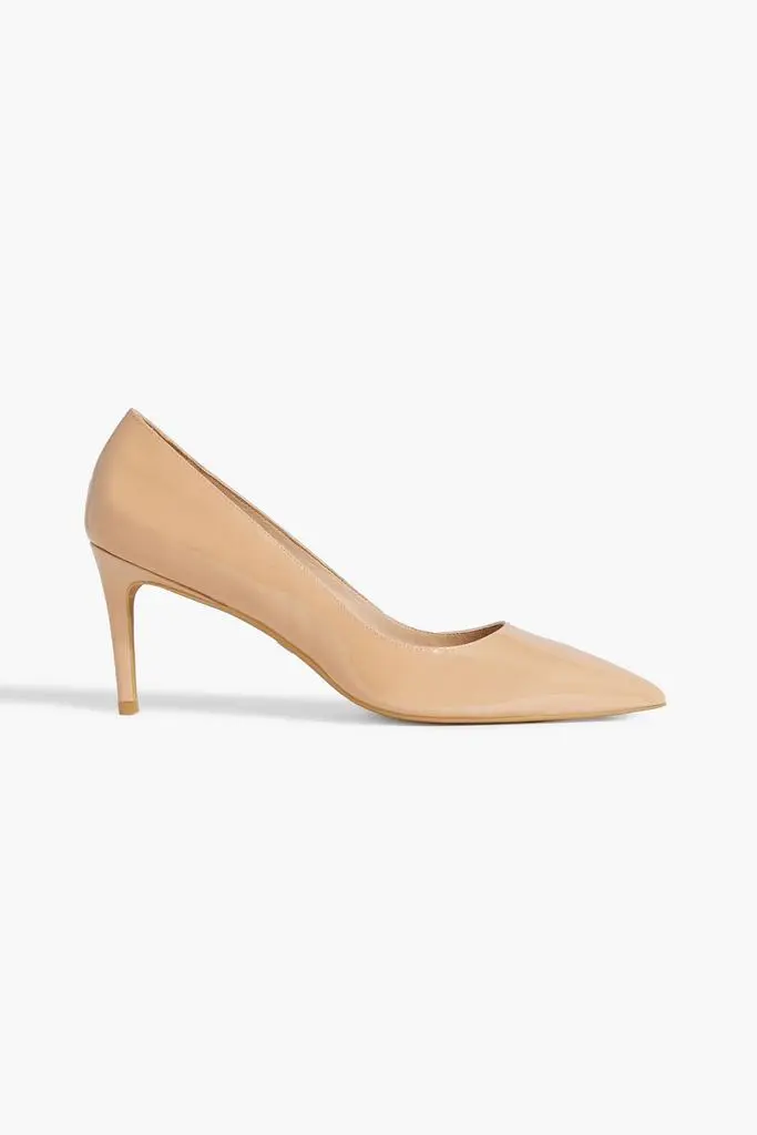 Stuart Weitzman Linsi 75 patent-leather pumps