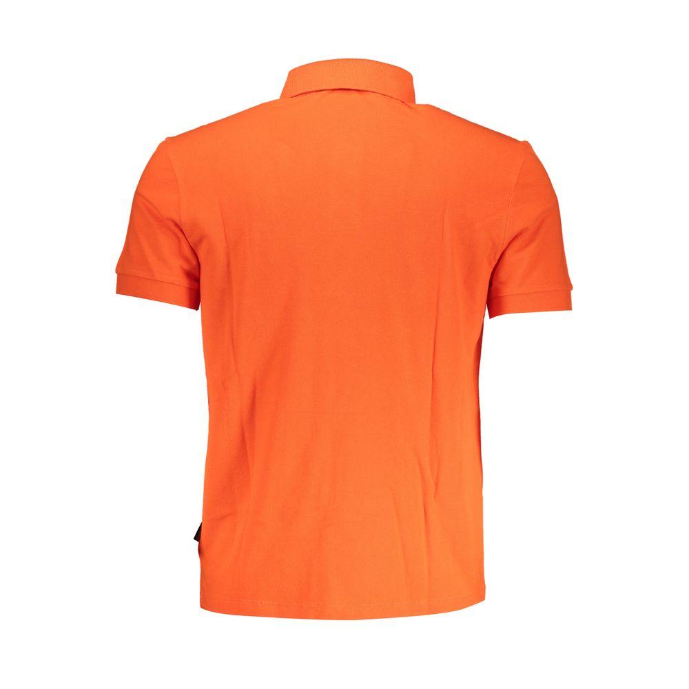 NAPAPIJRI pink Contrast Detail Polo Men's Shirt