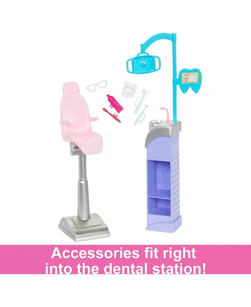 Barbie Careers Dentist Doll and Playset With Accessories, Barbie Toys 5