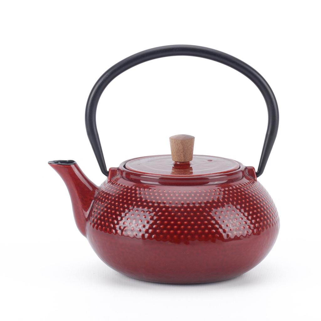 MNML Enameled Cast Iron Teapot - Dot