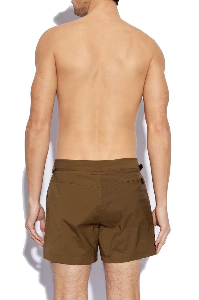 Tom Ford Tom Ford Mid-Rise Side Buckled Swim Shorts 3
