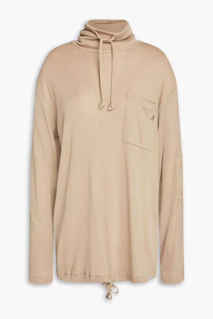 Acne Studios Ribbed Lyocell turtleneck top 1