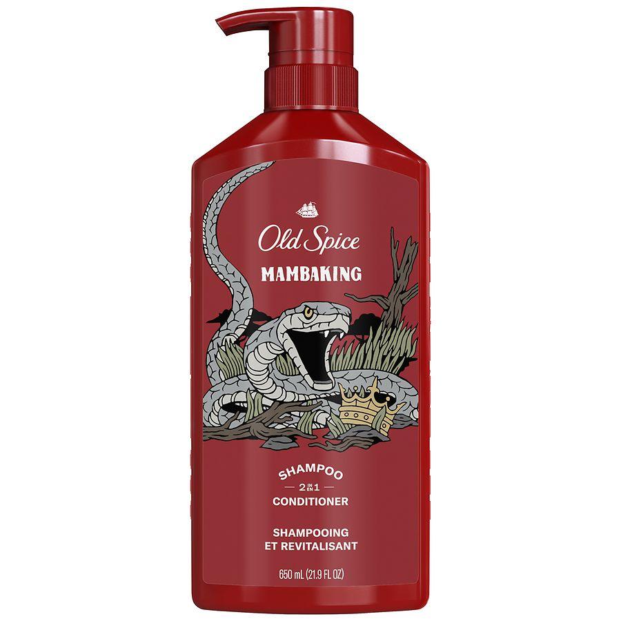 Old Spice MambaKing 2 in1 Men's Shampoo and Conditioner Sensual plum and berry swirled