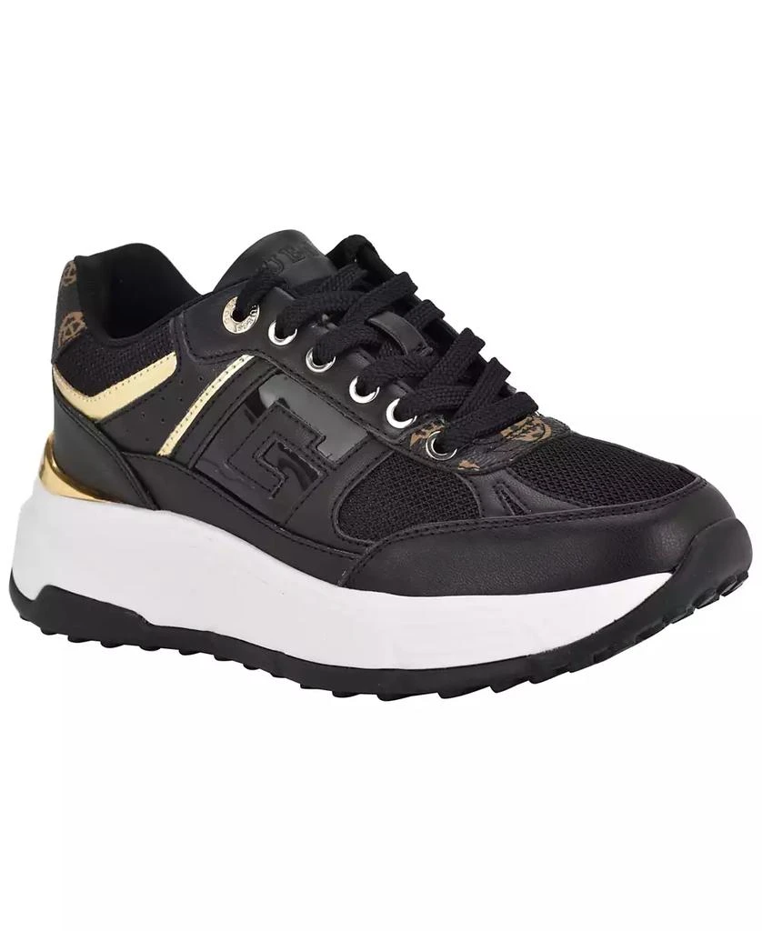 GUESS Women's Fonzi Chunky Platform Sneakers 1