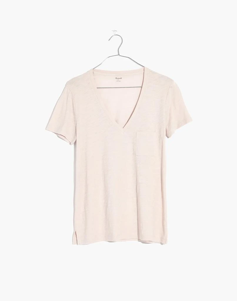 Madewell Whisper Cotton V-Neck Pocket Tee 5