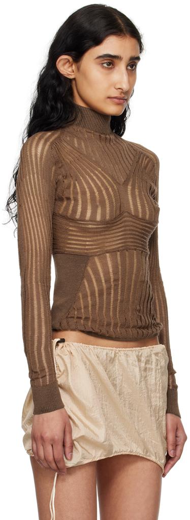 Isa Boulder Brown Onion Sweater