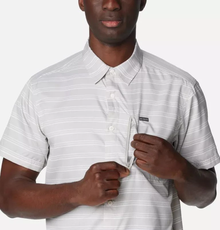 Columbia Columbia Men's Silver Ridge  Utility Lite Novelty Short Sleeve Shirt- 4