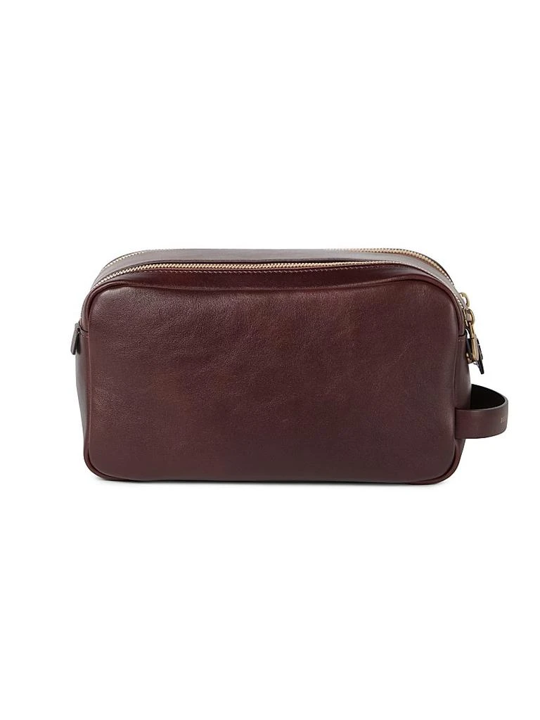 Brunello Cucinelli Calfskin Beauty Case with Double Zipper 3