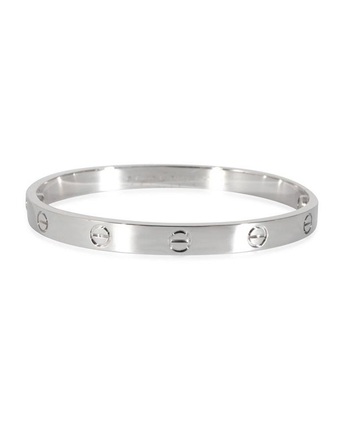 Pre-Owned Cartier LOVE Bracelet in 18K White Gold