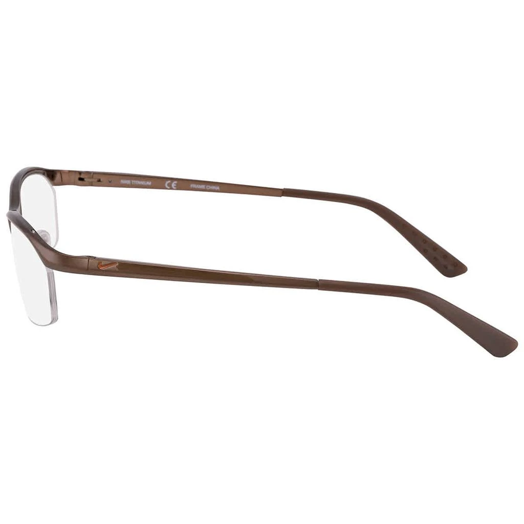 NIKE Demo Oval Titanium Men's Eyeglasses NIKE 6037 259 53 3
