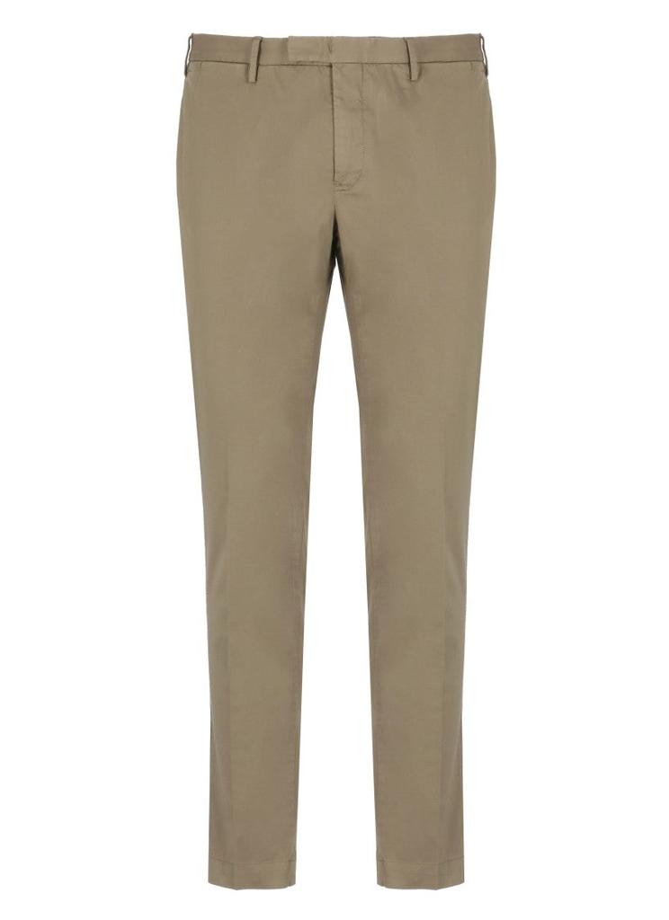 PT TORINO Brown Cotton Trousers