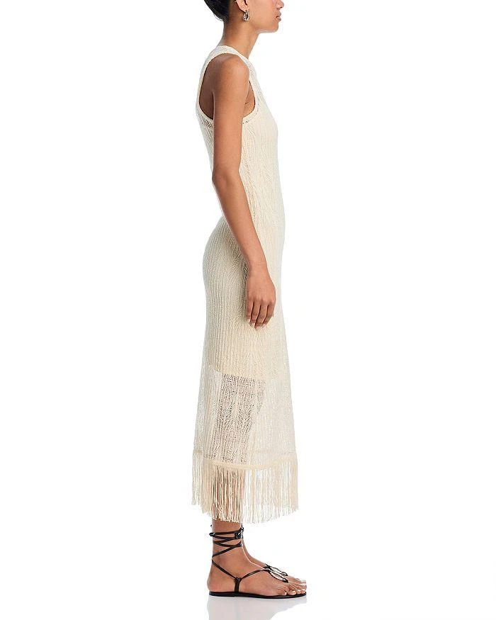 Palmacea Amber Fringe Hem Swim Cover-Up Dress 6