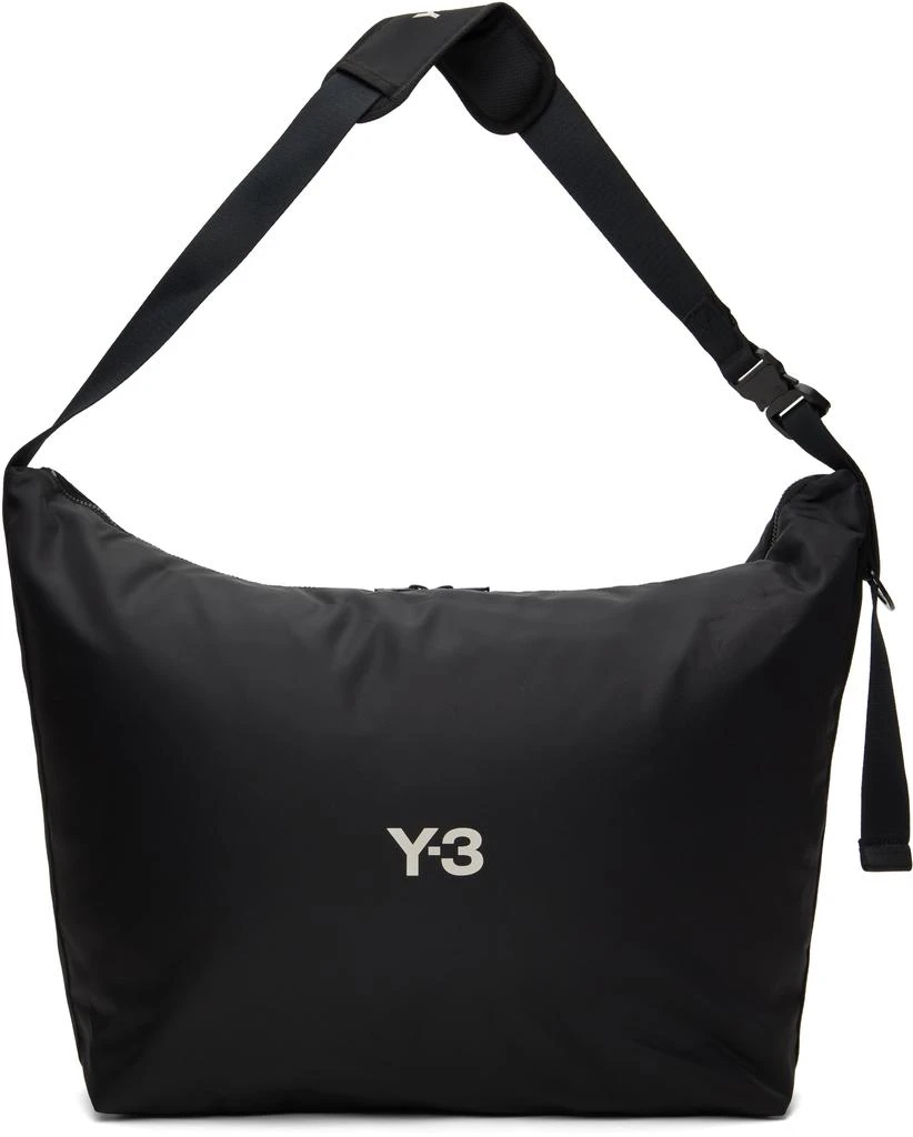 Y-3 Black Sacoche Bag 1