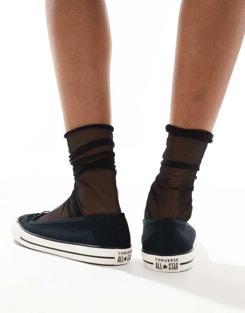 Converse Converse Chuck Taylor All Star ballet flats in black 4