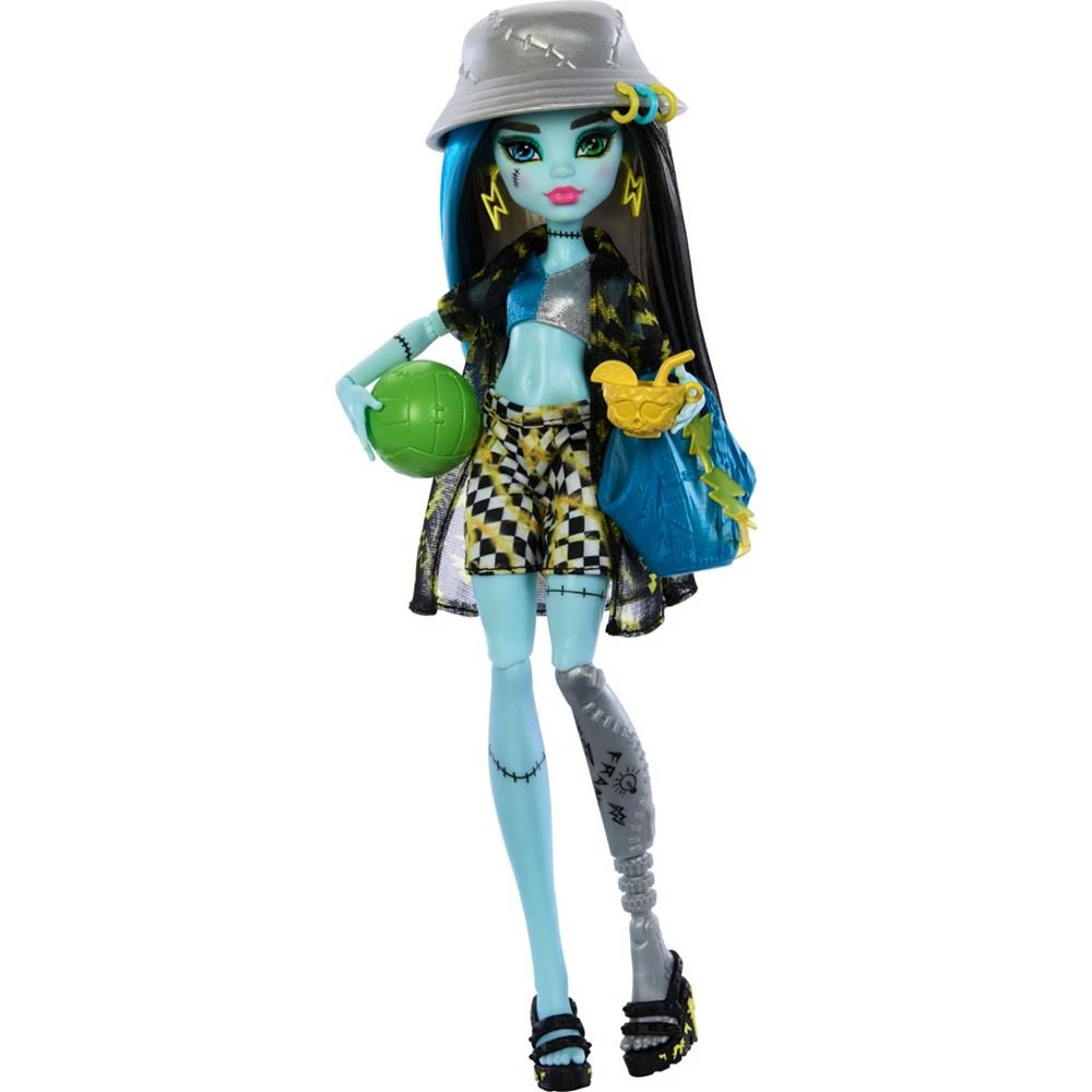 Monster High Scare-Adise Island Frankie Stein Fashion Doll with Swimsuit Accessories 4