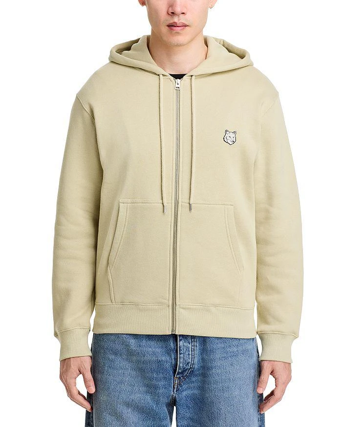 Maison Kitsuné Maison Kitsune Zip Front Logo Hoodie 3