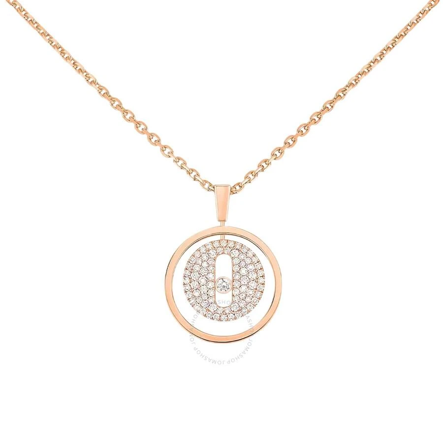 Messika Lucky Move 18k Rose Gold Diamond Necklace 1