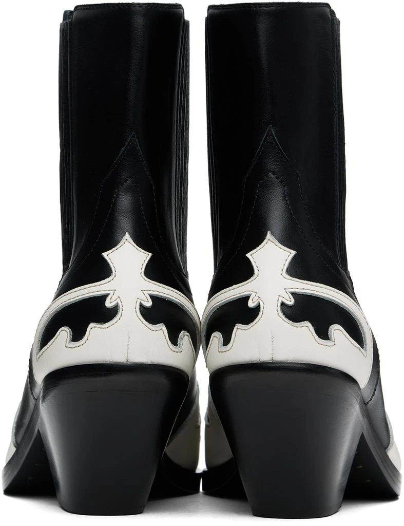 Enfants Riches Déprimés Black & White Midnight Cowboy Chelsea Boots 2