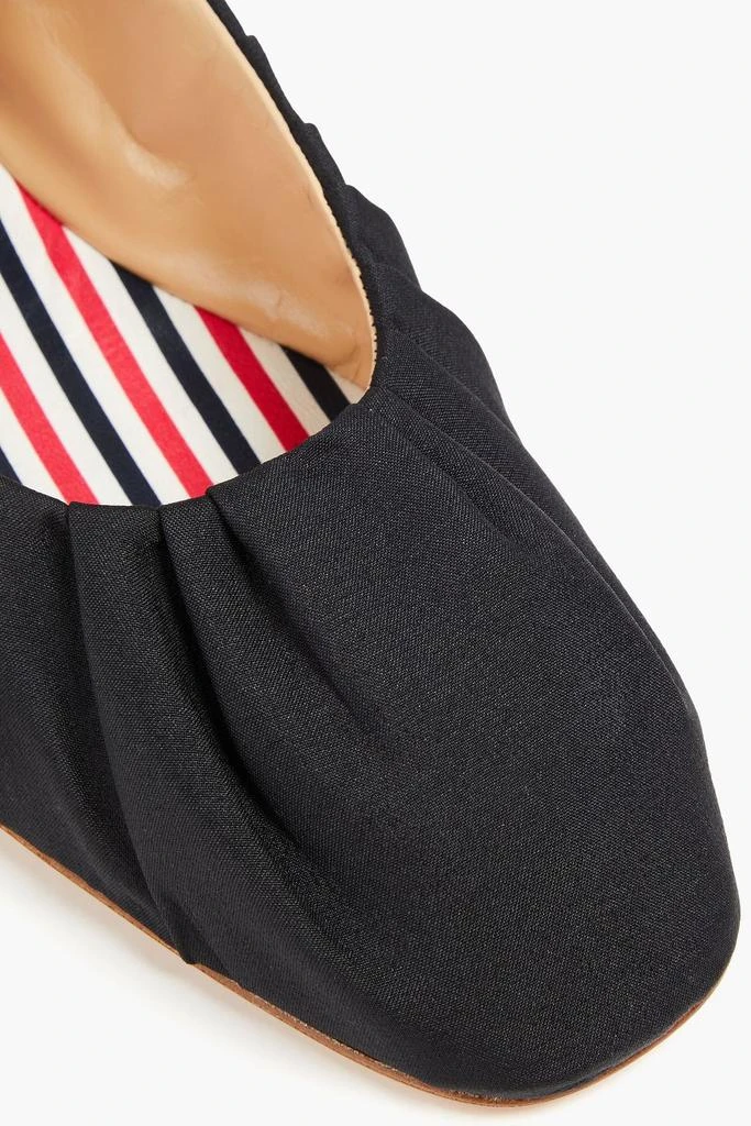 Thom Browne Thom John ruched satin ballet flats 4