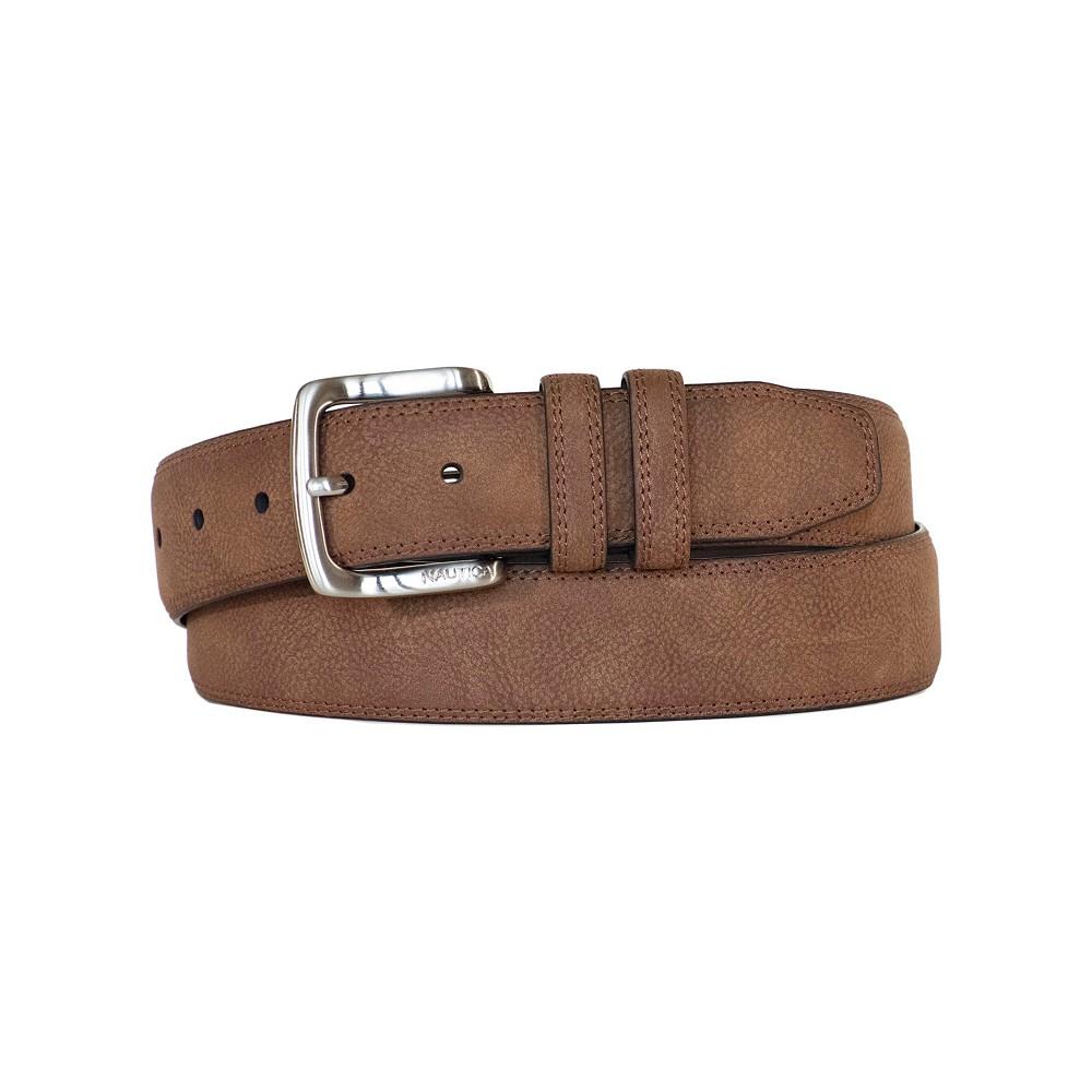 Nautica Men's Casual Padded Leather Belt