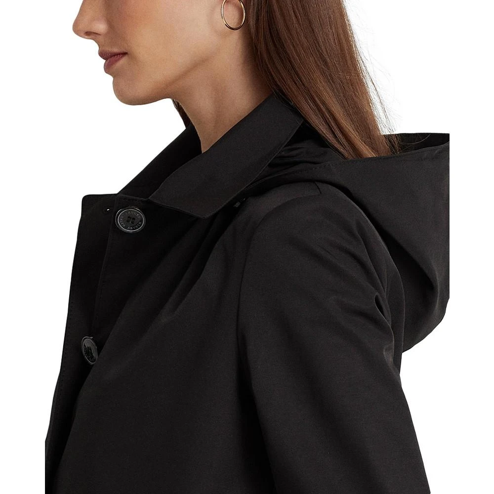 Lauren Ralph Lauren Women's Hooded A-Line Raincoat 4