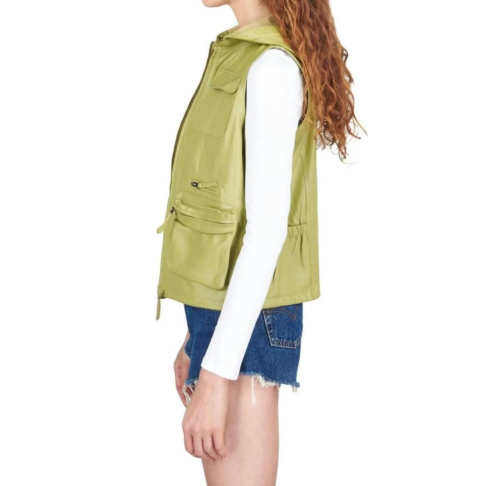 jakett Jakett - Greta Washed Leather Vest 3