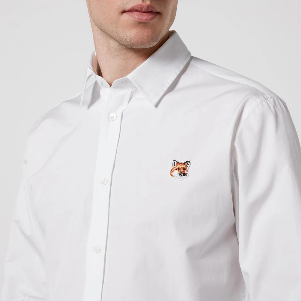 Maison Kitsuné Maison Kitsuné Fox Head Classic Cotton-Poplin Shirt 4