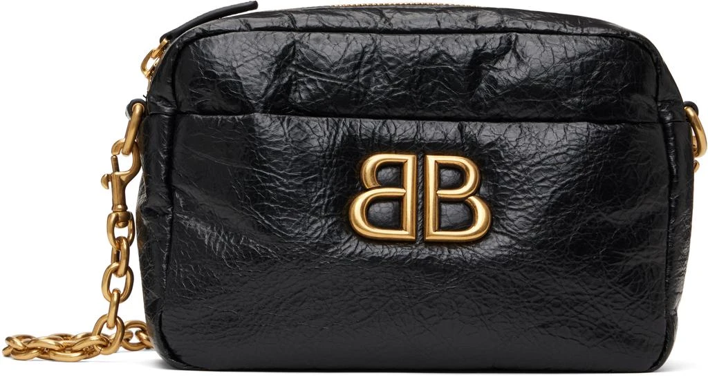 Balenciaga Black Monaco XS Camera Bag 1