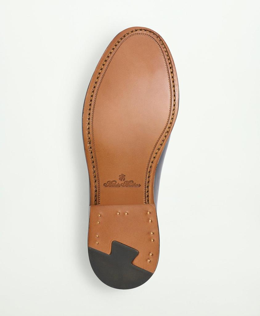 Fitzgerald Tassel Loafer Brown 9 D by Brooks Brothers
