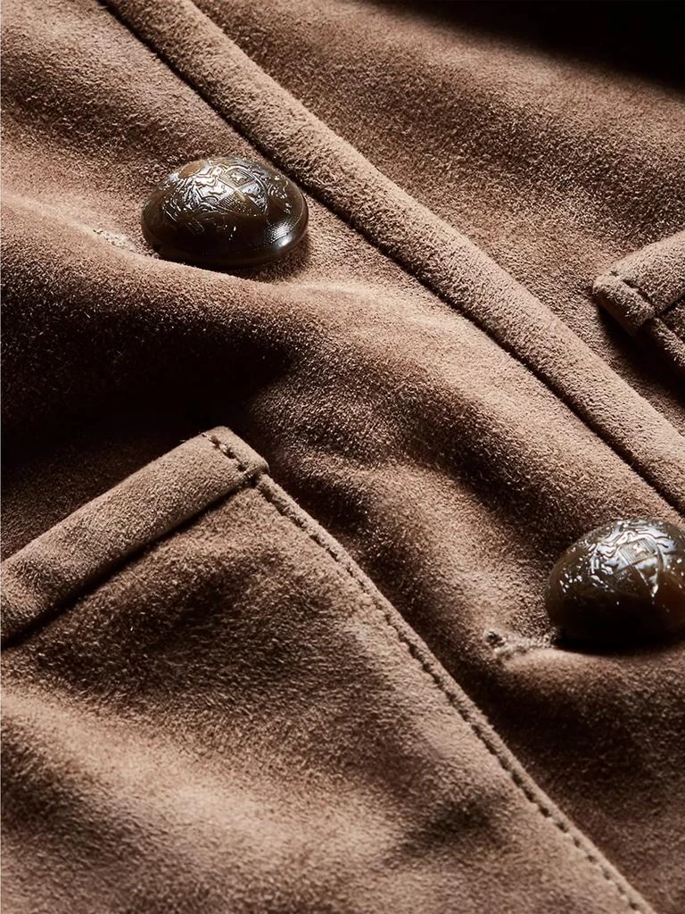 VERONICA BEARD Andrea Tailored Suede Jacket 5