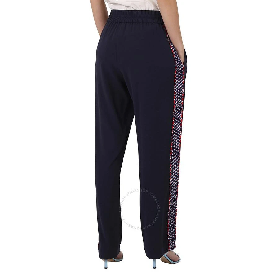 Kenzo Midnight Blue Straight-Leg Cropped Track Pants 3