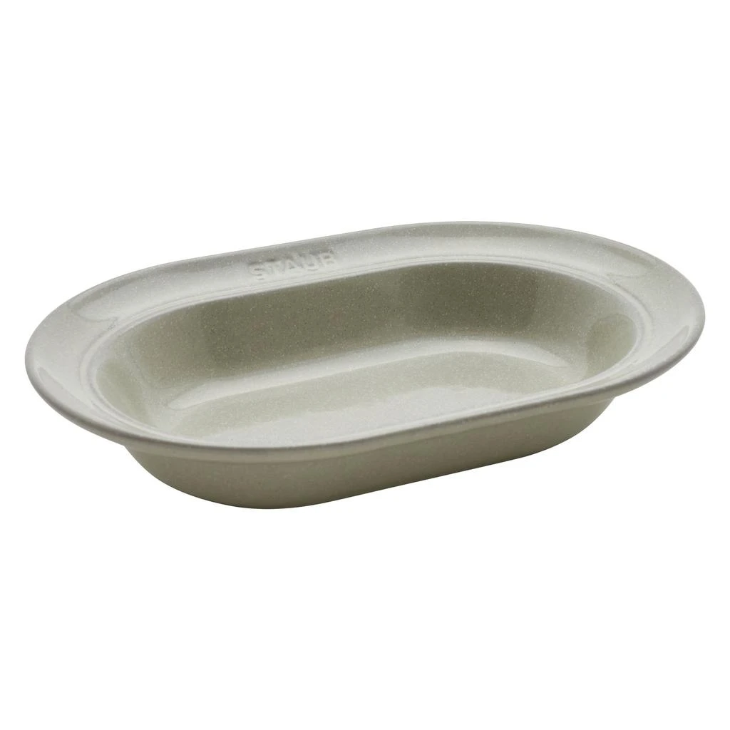 Staub Ceramic Dinnerware 10-inch Oval Serving Dish