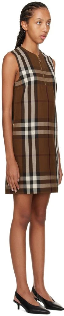 Burberry Brown Sofy Midi Dress 2