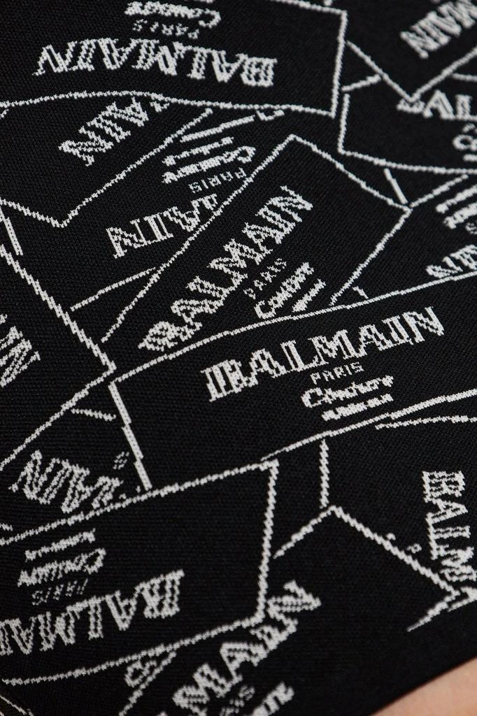 Balmain Balmain Logo Detailed Mini Skirt 4