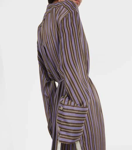 Acne Studios Delestina striped shirt dress 5