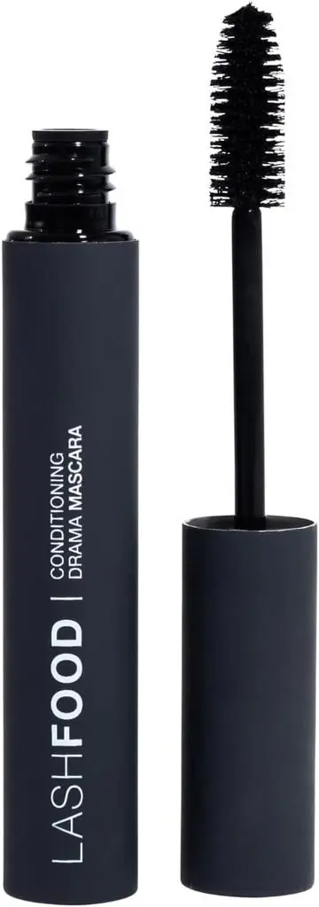 LashFood LashFood Conditioning Drama Black Mascara | Sculpting Nourishing & Strengthening Lashes | Nano-peptide Complex, Arginine, Copper Complex High Pigment Lift, Define Feathery Long Full Eyelashes .27oz