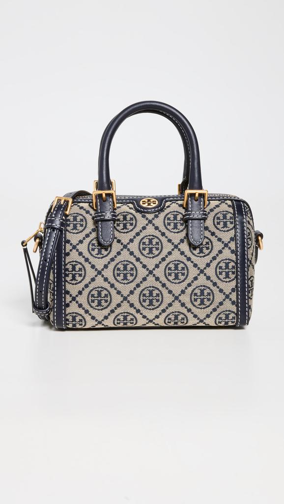 Tory Burch T Monogram Jacquard Barrel Petite Bag