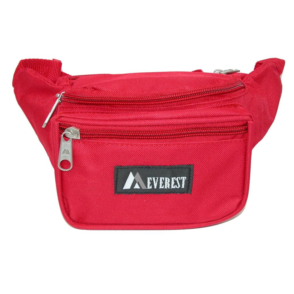 Everest Fabric Multi Pocket Fanny Waist Pack